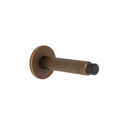 Deurstopper Arpa wall Ø-19mm L-100mm Donker antiek brons