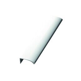 Greep Edge Straight 40mm Hoogglans aluminium leverbaar in 3 lengte maten