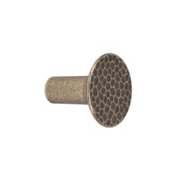 Knop Forge Ø 27mm H-26mm Antiek brons