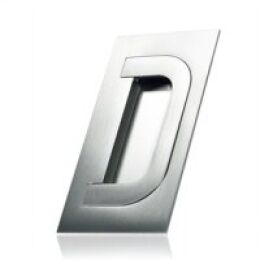 Luikring rechthoek 43X64X80mm RVS-look