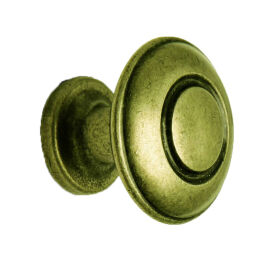 Nautilus knop 31mm H-26mm antiek brons