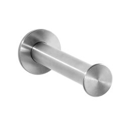 Toiletrol houder rvs