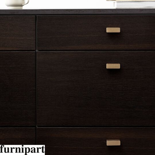 Greep Elan mat messing geborsteld 32mm, 160mm, 544mm en 1088mm