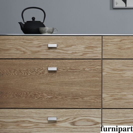 Greep Elan RVS geborsteld 32mm, 160mm, 544mm en 1088mm