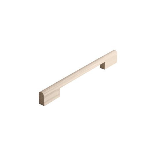 Greep Fortis 18mm Onbehandeld eiken  leverbaar in 2 lengte maten