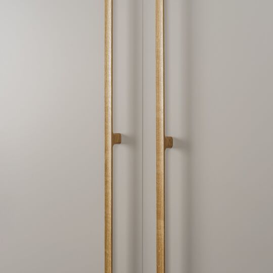 Greep LUV Wood 28mm Walnoot M6