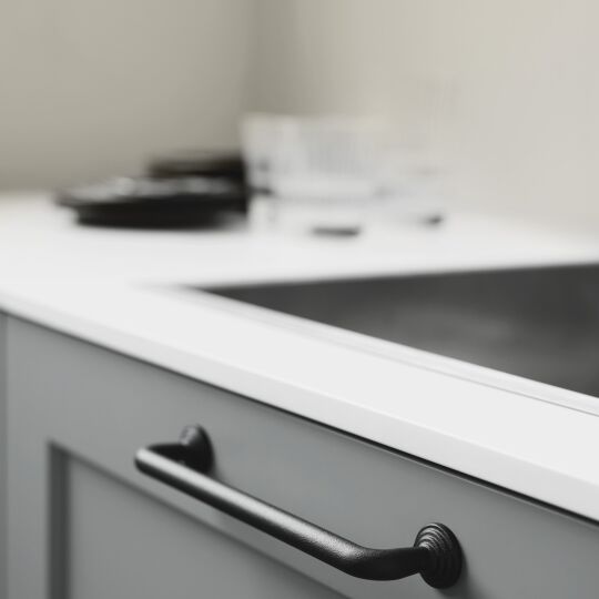 Greep Motion 22x160x182mm Oud zwart