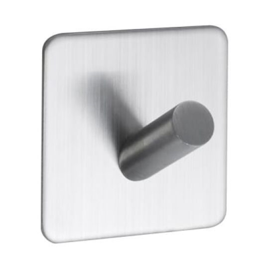 Haakje 1 vierkant rvs look