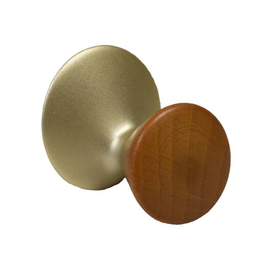 Jovi knop 33mm gestoomd beuken nikkel