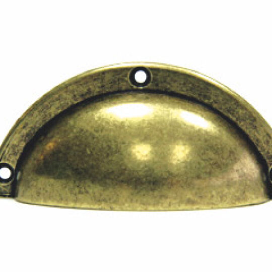 Komgreep groot 38X88 antiek brons