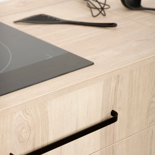 Mini Sense   mat zwart leverbaar in 3 lengte maten